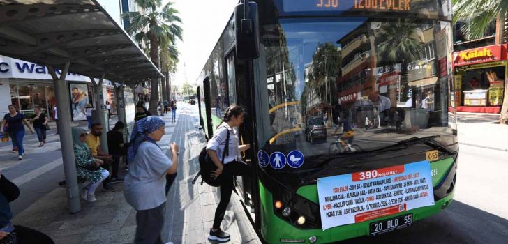 OTOBÜSLER KPSS’YE GİRECEKLERE ÜCRETSİZ