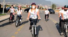 BAŞKAN DOĞAN FARKINDALIK İÇİN PEDAL ÇEVİRDİ