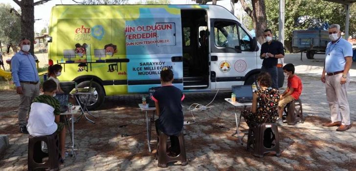 EBA MOBİL DESTEK ARACI SARAYKÖY’DE