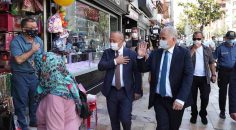 VALİ ATİK VE BAŞKAN ZOLAN’DAN KORONAVİRÜS DENETİMİ