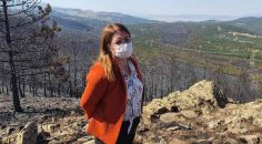 CHP GENEL BAŞKAN YARDIMCISI KARACA YANGIN YERİNDE