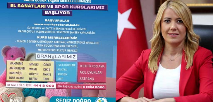 MERKEZEFENDİ’DE KURS KAYITLARI BAŞLADI