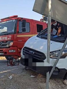 ZIRHLI ARAÇ KAZA YAPTI: 7 YARALI