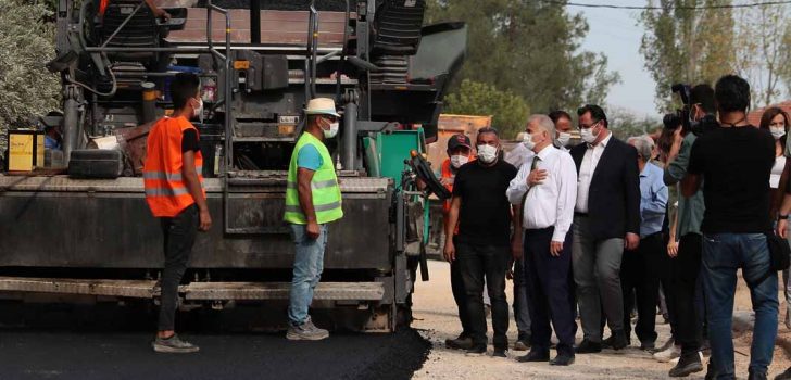 BABA OCAĞINDA BÜYÜKŞEHİR YATIRIMLARINI İNCELEDİ