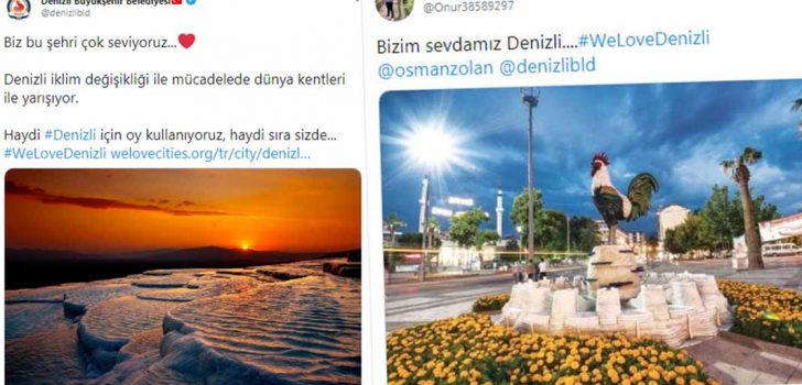 DENİZLİ, DÜNYA KENTLERİ İLE YARIŞIYOR