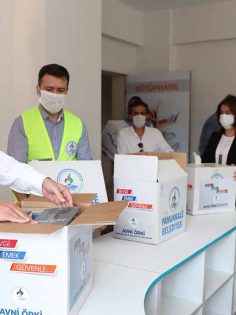PAMUKKALE BELEDİYESİ’NDEN OKUL KÜTÜPHANESİNE DESTEK