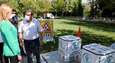 MERKEZEFENDİ’DE YER ALTI ÇÖP KONTEYNERLERİ UYGULAMASI
