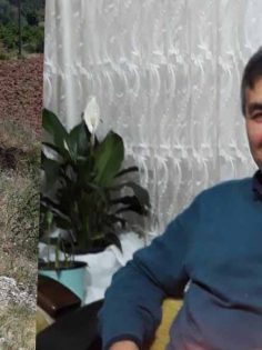 TARLADAN EVİNE DÖNEN ADAM KAZADA ÖLDÜ