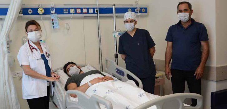 PAÜ’DE ŞEMSİYE METODU TEDAVİSİ BAŞLADI