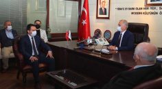 AK PARTİ MERKEZEFENDİ’DEN BAŞKAN ZOLAN’A ZİYARET