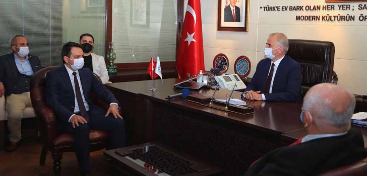 AK PARTİ MERKEZEFENDİ’DEN BAŞKAN ZOLAN’A ZİYARET