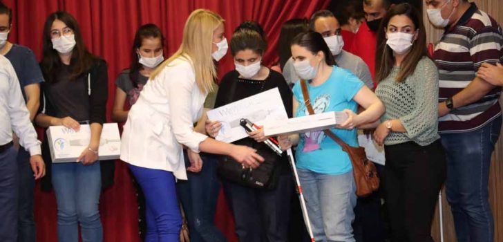 MERKEZEFENDİ’DEN GÖRME ENGELLİLERE AKILLI BASTON