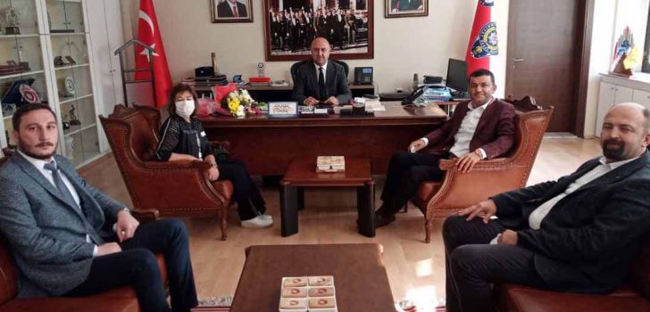 CHP’DEN EMNİYET’E ZİYARET