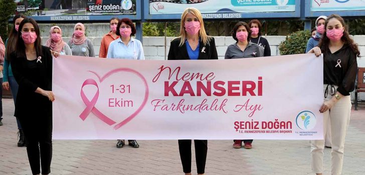 MERKEZEFENDİ’DE PEMBE HAFTADA FARKINDALIK ETKİNLİĞİ