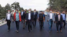 DENİZLİ KAYAK MERKEZİ’NİN YOL SORUNU BİTTİ