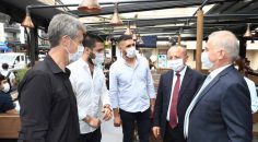 DENİZLİ’DE KORONAVİRÜS DENETİMLERİ SÜRÜYOR