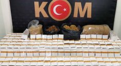 KAÇAKÇILAR YAKALANDI