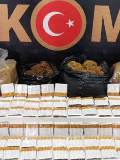 KAÇAKÇILAR YAKALANDI