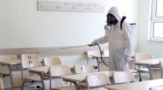 MERKEZEFENDİ’DE OKULLAR DEZENFEKTE EDİLİYOR