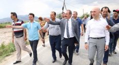 MİLLETVEKİLİ TİN: AFETZEDE ÇİFTÇİNİN YARALARI SARILDI