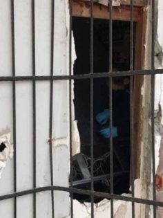 HIRSIZ KARI KOCAYA DEMİR YUMRUK DARBESİ