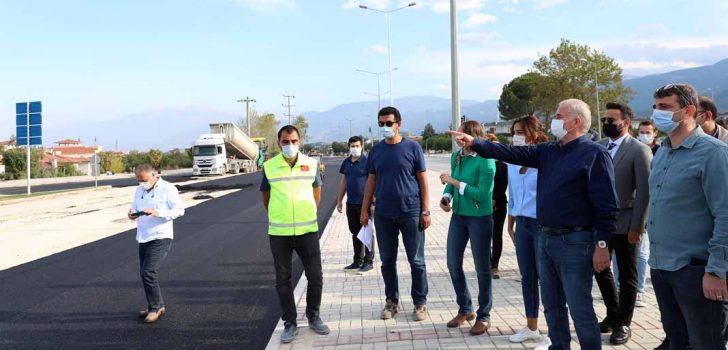 BÜYÜKŞEHİR’DEN ÖRNEK BİR KAVŞAK DÜZENLEMESİ DAHA