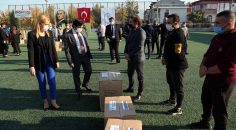 MERKEZEFENDİ BELEDİYESİ’NDEN AMATÖRLERE MALZEME DESTEĞİ