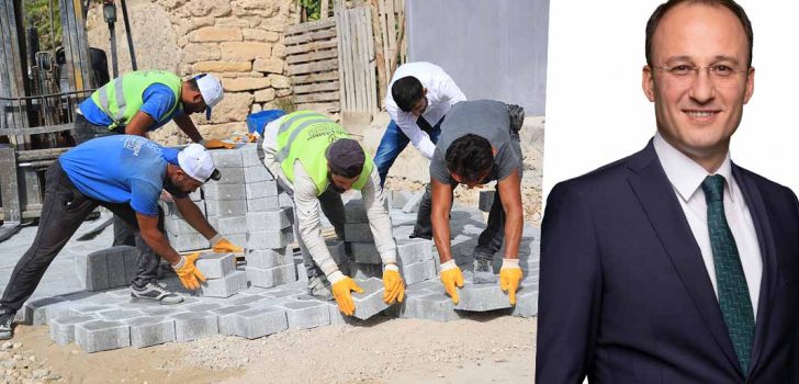 KÜÇÜKDERE’DE SOKAKLAR YENİLENDİ