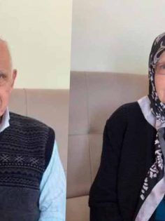 YAŞLI ÇİFT KORONAVİRÜSE YENİLDİ