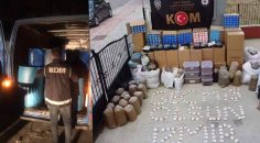 POLİS KAÇAKÇILARI YAKALADI