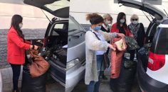 İYİ PARTİ ÇOCUKLAR ÜŞÜMESİN DİYE MONT DAĞITIYOR