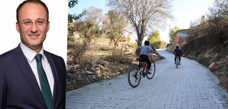 AKÇAPINAR’IN SOKAKLARI YENİLENDİ