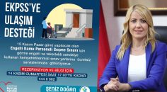 MERKEZEFENDİ BELEDİYESİ’NDEN EKPSS’YE ULAŞIM DESTEĞİ