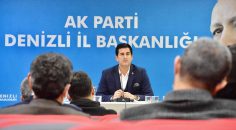 AK PARTİ’DE GÜNGÖR BAŞKANLIĞINDA İLK TOPLANTI YAPILDI