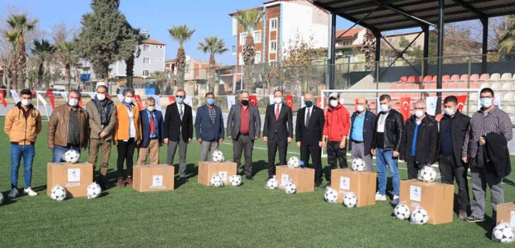 PAMUKKALE BELEDİYESİ’NDEN AMATÖRLERE MALZEME DESTEĞİ