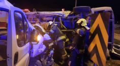 DENİZLİ’DE KAZA: 14 YARALI