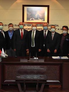 MHP İL YÖNETİMİNDEN BAŞKAN ZOLAN’A ZİYARET