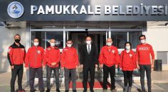 AKUT’TAN BAŞKAN ÖRKİ’YE ZİYARET
