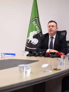 DENİZLİSPOR KENAN ATİK İLE YOLA DEVAM EDECEK
