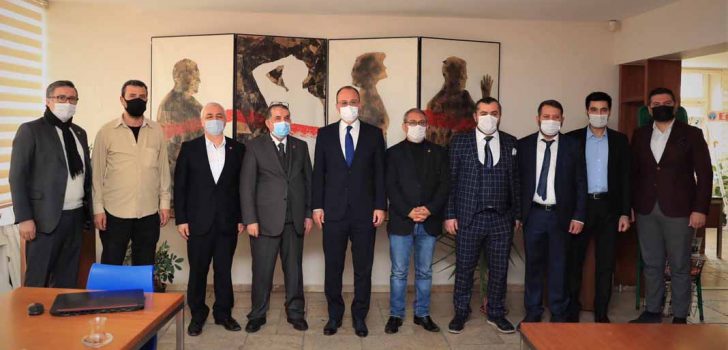 BAŞKAN ÖRKİ’DEN DGC’YE ZİYARET