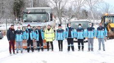 MERKEZEFENDİ’DE KARLA MÜCADELEDE HUMMALI ÇALIŞMA
