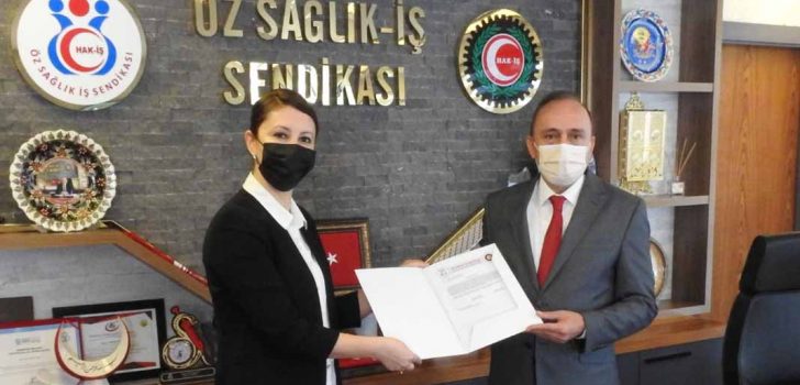 HANIM OĞUZ, SENDİKA İL BAŞKANI OLDU