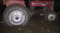 HONAZ’DA TRAKTÖR KAZASI: 1 ÖLÜ, 1 YARALI