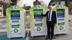 PAMUKKALE’DE TEKSTİL ATIK KUTULARI YERLEŞTİRİLMEYE BAŞLANDI