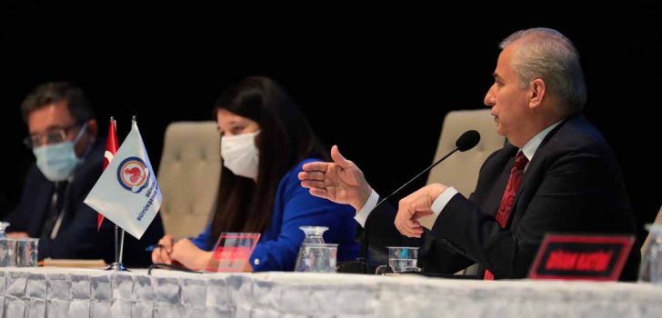 BÜYÜKŞEHİR 2021’İN İLK MECLİS TOPLANTISINI YAPTI