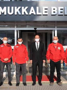 PAMUKKALE’DE ARAMA KURTARMA EKİBİ EĞİTİMLERİNE DEVAM EDİYOR