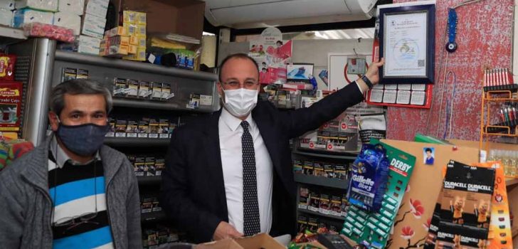 YENİ YILIN İLK RUHSATINI BAŞKAN ÖRKİ VERDİ
