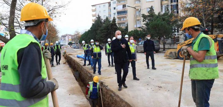 YENİŞEHİR İÇME SUYU ÇİLESİ BÜYÜKŞEHİR İLE SON BULUYOR