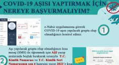COVID-19 AŞISI YAPTIRMAK İÇİN NEREYE BAŞVURMALIYIM?