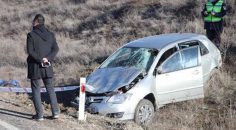 ÇAL’DA ACI KAZA: 1 ÖLÜ